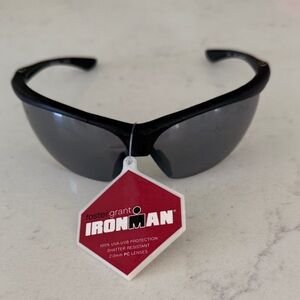 Foster Grant Ironman Shatter Resistant Black Sunglasses